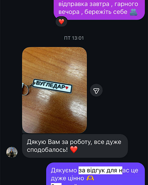 Отзыв в Телеграм